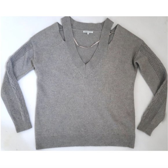 REBECCA MINKOFF open shoulder Draco tunic sweater - Picture 6 of 8